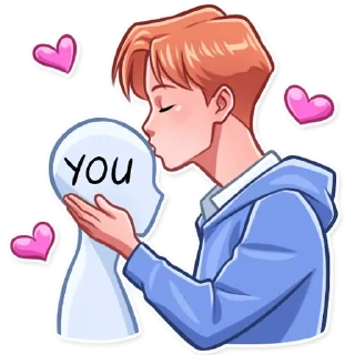 😚-K-pop, Telegram Sticker