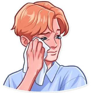 😭-K-pop, Telegram Sticker