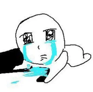 😢-злые челы :: @fStikBot, Telegram Sticker