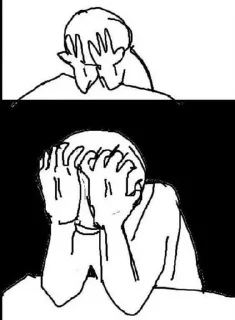 😢-злые челы :: @fStikBot, Telegram Sticker