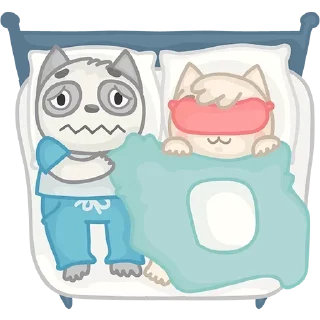 😮-Кошколав сторис, Telegram Sticker