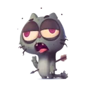 ☠️-Kotenok Taffi, Telegram Sticker