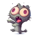 👻-Kotenok Taffi, Telegram Sticker