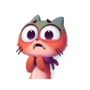 😯-Kotenok Taffi, Telegram Sticker