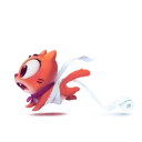 🏃‍♀️-Kotenok Taffi, Telegram Sticker