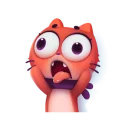 😝-Kotenok Taffi, Telegram Sticker