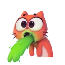 🤢-Kotenok Taffi, Telegram Sticker