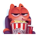 🍿-Kotenok Taffi, Telegram Sticker