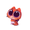 ☹️-Kotenok Taffi, Telegram Sticker