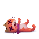 😵-Kotenok Taffi, Telegram Sticker