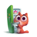 🐟-Kotenok Taffi, Telegram Sticker