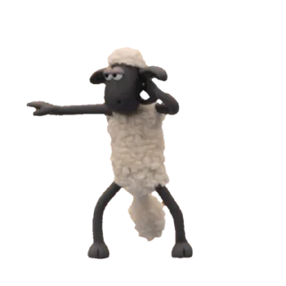 🕺-Koyun Shaun, Telegram Sticker