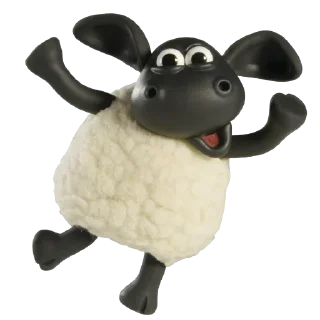 😃-Koyun Shaun, Telegram Sticker