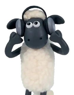 🎵-Koyun Shaun, Telegram Sticker
