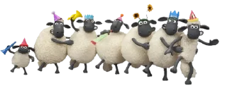 💃-Koyun Shaun, Telegram Sticker
