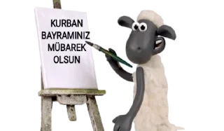 🐑-Koyun Shaun, Telegram Sticker
