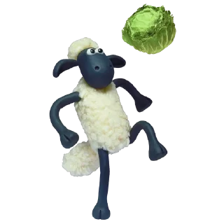 ⚽️-Koyun Shaun, Telegram Sticker