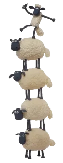 🦵-Koyun Shaun, Telegram Sticker