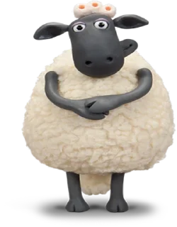 😇-Koyun Shaun, Telegram Sticker
