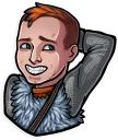 😅-God of War, Telegram Sticker