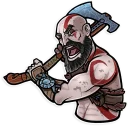 😠-God of War, Telegram Sticker