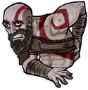🤕-God of War, Telegram Sticker
