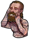 😊-God of War, Telegram Sticker