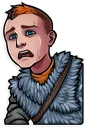 😨-God of War, Telegram Sticker