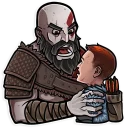 👨‍🎓-God of War, Telegram Sticker