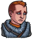 😭-God of War, Telegram Sticker