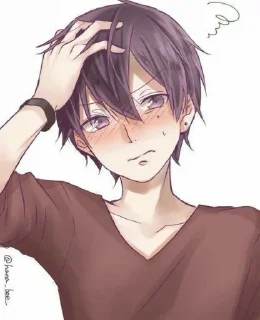 😳-Fav (Yuu), Telegram Sticker