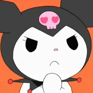 🖤-Kuromi @gavasja, Telegram Sticker