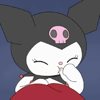 🖤-Kuromi @gavasja, Telegram Sticker