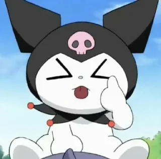 🖤-Kuromi @gavasja, Telegram Sticker