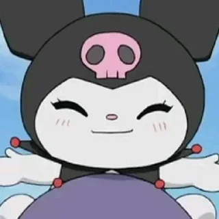 🖤-Kuromi @gavasja, Telegram Sticker