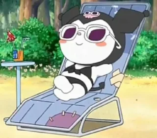 🖤-Kuromi @gavasja, Telegram Sticker