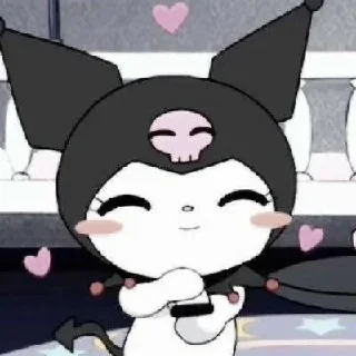 🖤-Kuromi @gavasja, Telegram Sticker