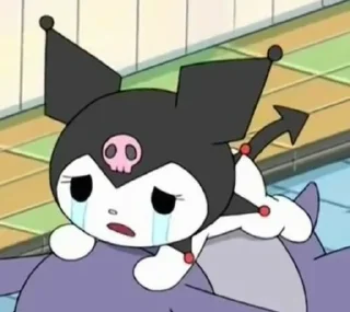 🖤-Kuromi @gavasja, Telegram Sticker