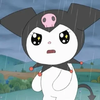 🖤-Kuromi @gavasja, Telegram Sticker