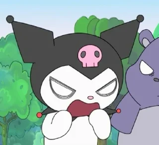🖤-Kuromi @gavasja, Telegram Sticker