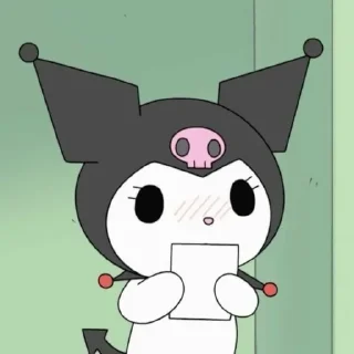 🖤-Kuromi @gavasja, Telegram Sticker