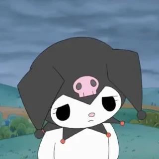 🖤-Kuromi @gavasja, Telegram Sticker