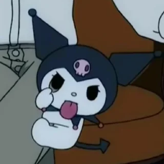 🖤-Kuromi @gavasja, Telegram Sticker