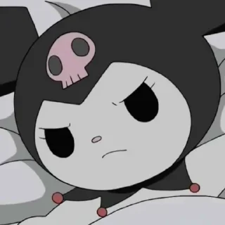 🖤-Kuromi @gavasja, Telegram Sticker