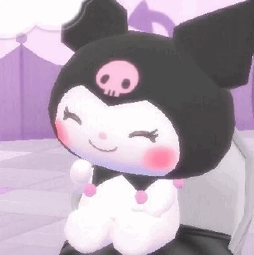 ' Kuromi @breathin ,, telegram sticker