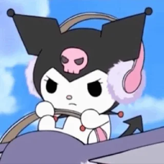 🔖-' Kuromi @breathin ,, Telegram Sticker