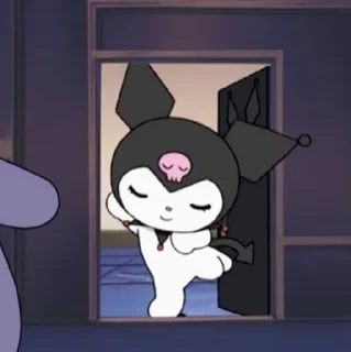 🔖-' Kuromi @breathin ,, Telegram Sticker