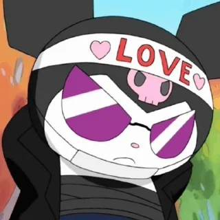 🔖-' Kuromi @breathin ,, Telegram Sticker