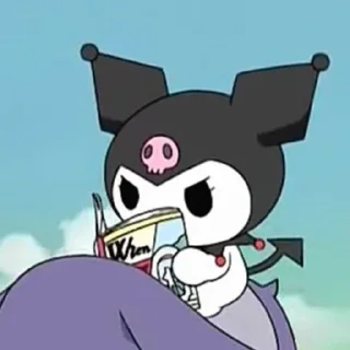 🔖-' Kuromi @breathin ,, Telegram Sticker