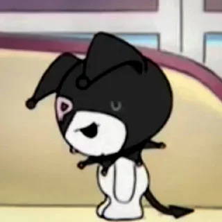 🧦-៹࣪˖⁩ kuromi's mood, @wrcking, Telegram Sticker